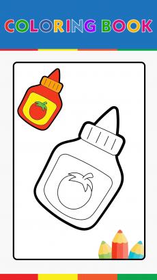How to drawing Ketchup Bottle