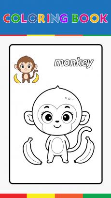 How to drawing monkey