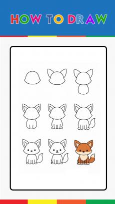 How to drawing fox
