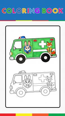 How to drawing Zootopia:ambulance