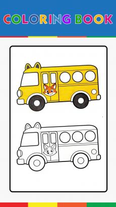 How to drawing Zootopia:school bus