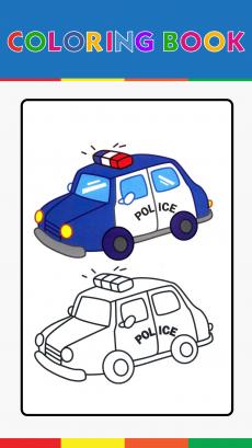 How to drawing police car