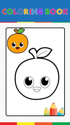 How to drawing comic-style orange