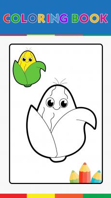 How to drawing Cartoon Corn Baby