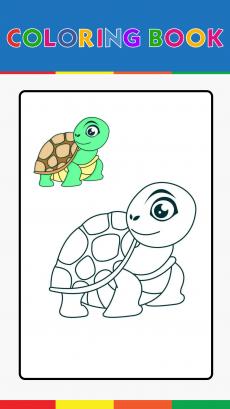 How to drawing A cartoon turtle