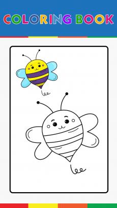 How to drawing Cartoon little bee